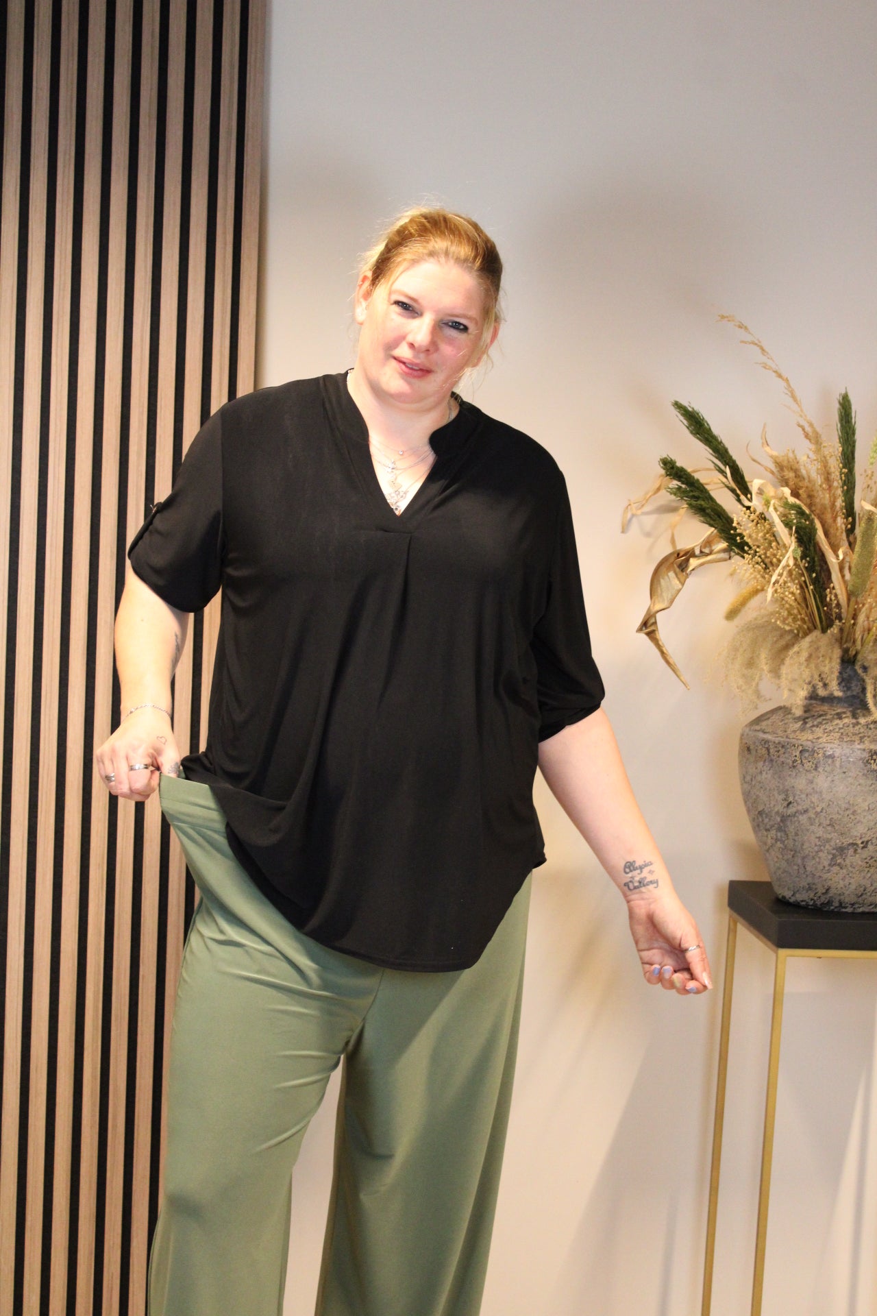 Ellen | Broek groen 48 t/m 54